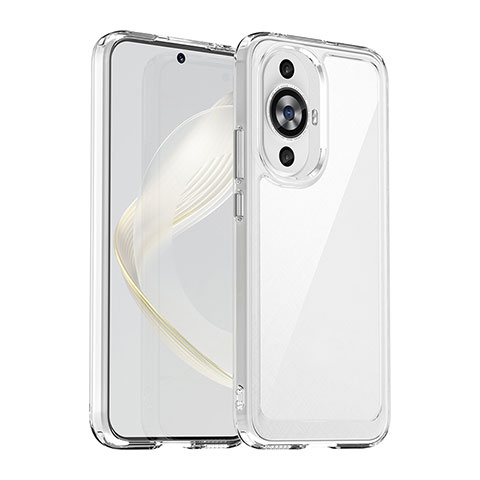 Carcasa Bumper Funda Silicona Transparente J01S para Huawei Nova 11 Claro