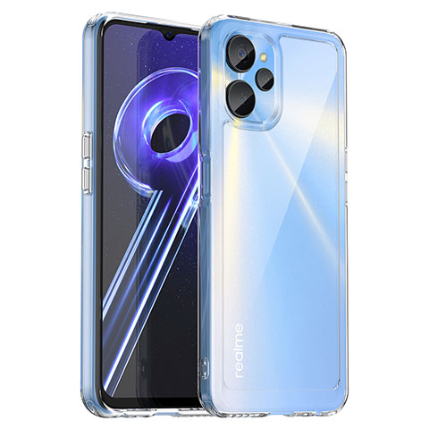 Carcasa Bumper Funda Silicona Transparente J01S para Realme 10T 5G Claro