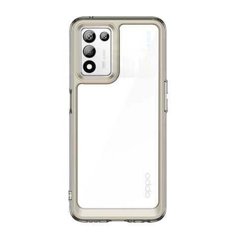 Carcasa Bumper Funda Silicona Transparente J01S para Realme 9 SE 5G Gris