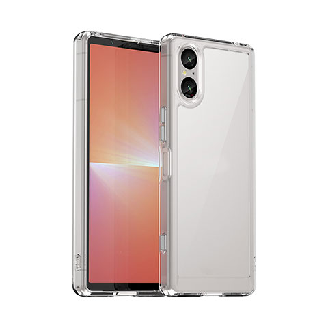 Carcasa Bumper Funda Silicona Transparente J01S para Sony Xperia 5 V Claro