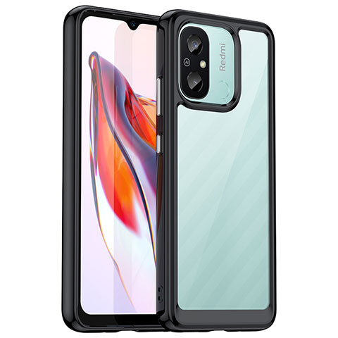 Funda Silicona Ultrafina Carcasa Transparente SY1 para Xiaomi Redmi Note 13  Pro+ Plus 5G Negro