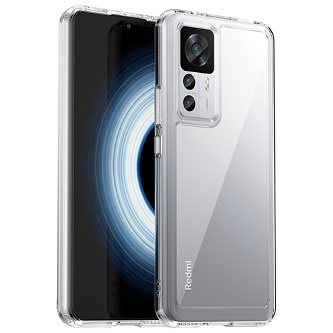 Carcasa Bumper Funda Silicona Transparente J01S para Xiaomi Redmi K50 Ultra 5G Claro