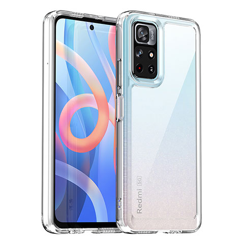 Carcasa Bumper Funda Silicona Transparente J01S para Xiaomi Redmi Note 11 5G Claro