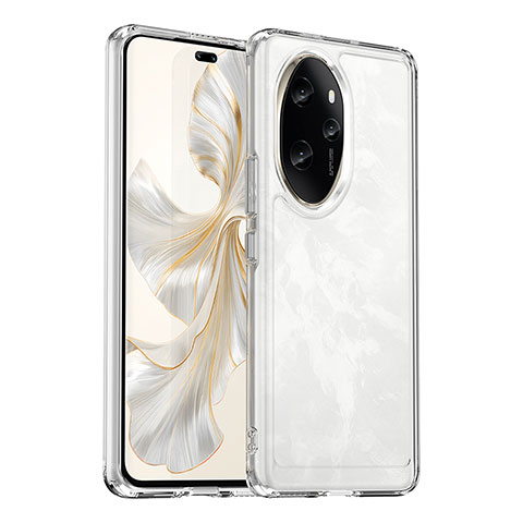 Carcasa Bumper Funda Silicona Transparente J02S para Huawei Honor 100 Pro 5G Claro