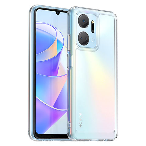 Carcasa Bumper Funda Silicona Transparente J02S para Huawei Honor X7a Claro