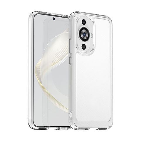 Carcasa Bumper Funda Silicona Transparente J02S para Huawei Nova 11 Claro