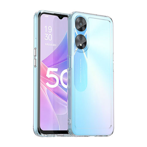 Carcasa Bumper Funda Silicona Transparente J02S para Oppo A58 5G Claro