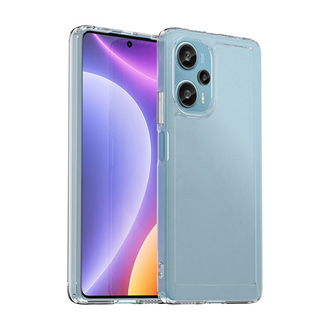 Carcasa Bumper Funda Silicona Transparente J02S para Xiaomi Redmi Note 12 Turbo 5G Claro