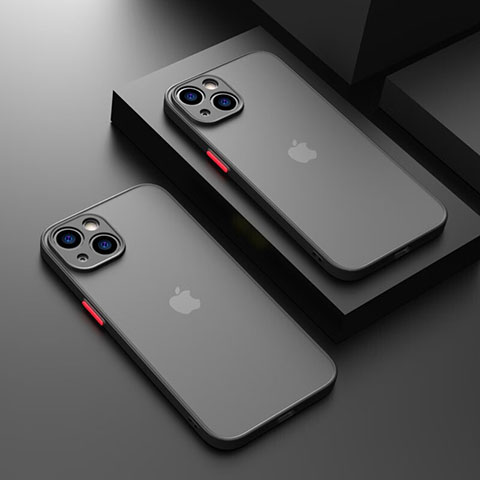 Carcasa Bumper Funda Silicona Transparente LS1 para Apple iPhone 14 Plus Negro