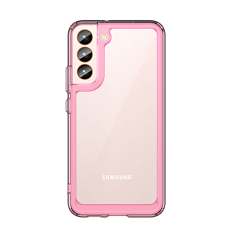 Carcasa Bumper Funda Silicona Transparente M03 para Samsung Galaxy S23 Plus 5G Oro Rosa