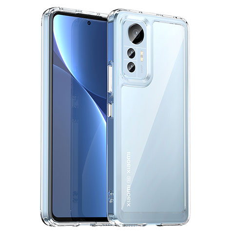 Carcasa Bumper Funda Silicona Transparente M06 para Xiaomi Mi 12 Pro 5G Claro