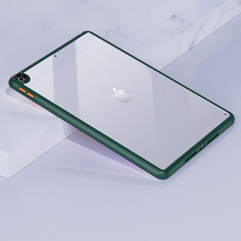 Carcasa Bumper Funda Silicona Transparente para Apple iPad 10.2 (2019) Verde