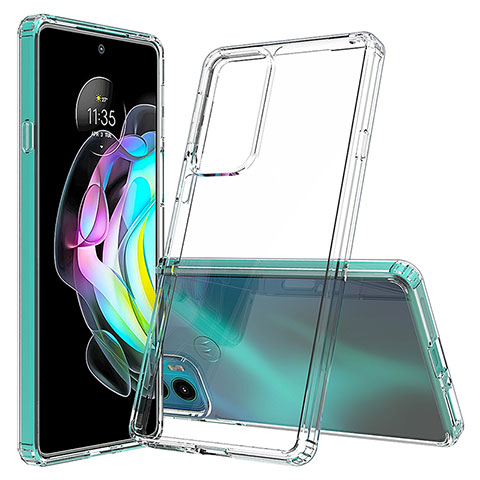 Carcasa Bumper Funda Silicona Transparente para Motorola Moto Edge Lite 5G Claro