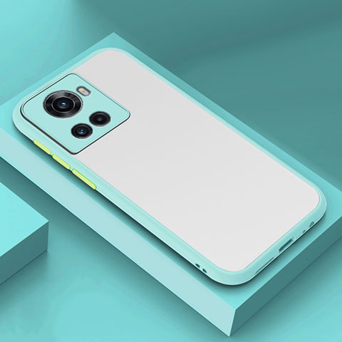 Carcasa Bumper Funda Silicona Transparente para OnePlus Ace 5G Cian