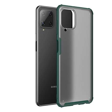 Carcasa Bumper Funda Silicona Transparente para Samsung Galaxy A22 4G Verde