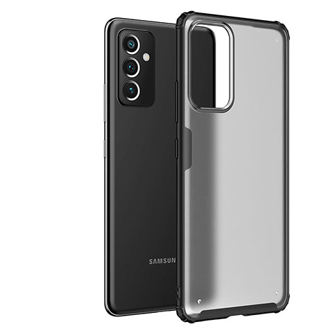 Carcasa Bumper Funda Silicona Transparente para Samsung Galaxy A82 5G Negro