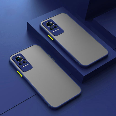 Carcasa Bumper Funda Silicona Transparente para Xiaomi Civi 1S 5G Azul