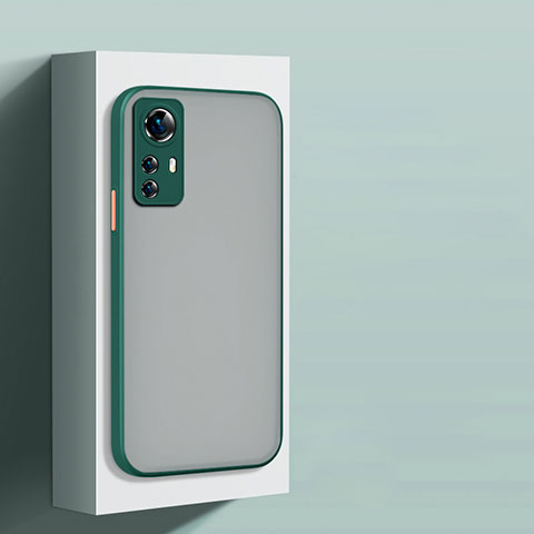 Carcasa Bumper Funda Silicona Transparente para Xiaomi Mi 12T 5G Verde Noche