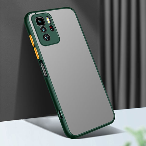 Carcasa Bumper Funda Silicona Transparente para Xiaomi Poco X3 GT 5G Verde Noche