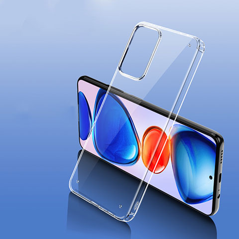 Carcasa Bumper Funda Silicona Transparente W01L para Xiaomi Poco M4 Pro 5G Claro