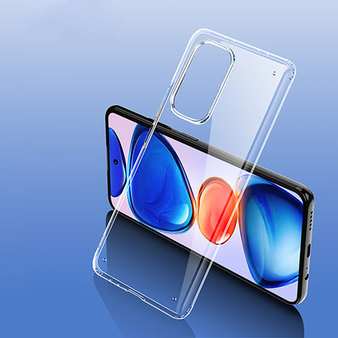 Carcasa Bumper Funda Silicona Transparente W01L para Xiaomi Redmi K40 Pro 5G Claro