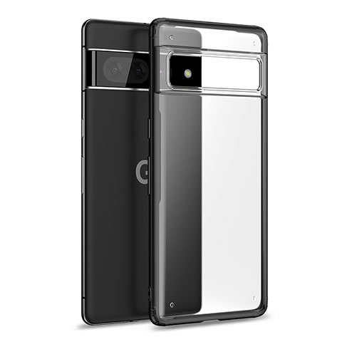 Carcasa Bumper Funda Silicona Transparente WL1 para Google Pixel 7 Pro 5G Negro