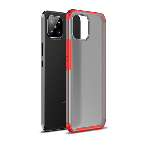 Carcasa Bumper Funda Silicona Transparente WL1 para Huawei Nova 8 SE 4G Rojo