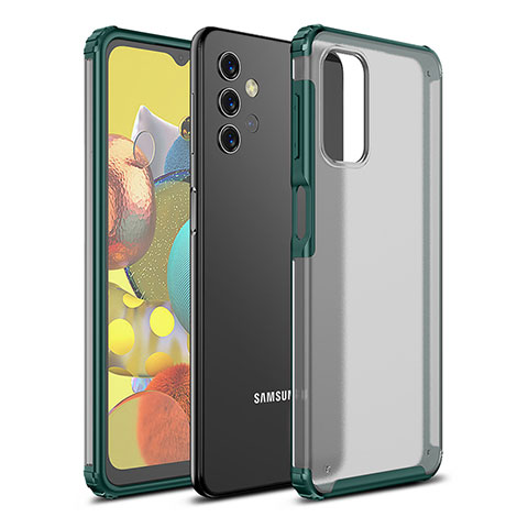 Carcasa Bumper Funda Silicona Transparente WL1 para Samsung Galaxy A32 4G Verde