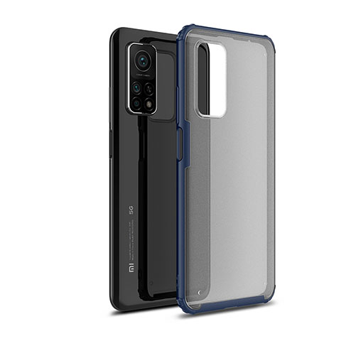 Carcasa Bumper Funda Silicona Transparente WL1 para Xiaomi Mi 10T 5G Azul