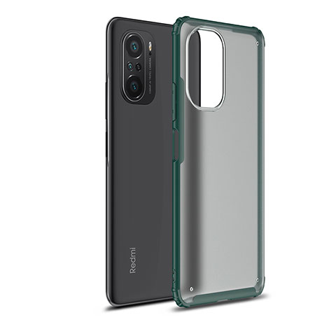 Carcasa Bumper Funda Silicona Transparente WL1 para Xiaomi Mi 11i 5G Verde