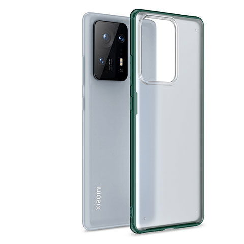 Carcasa Bumper Funda Silicona Transparente WL1 para Xiaomi Mi Mix 4 5G Verde