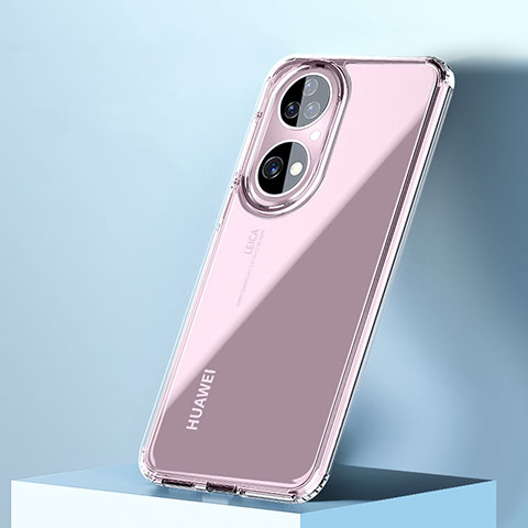 Carcasa Bumper Funda Silicona Transparente WL2 para Huawei P50 Pro Claro