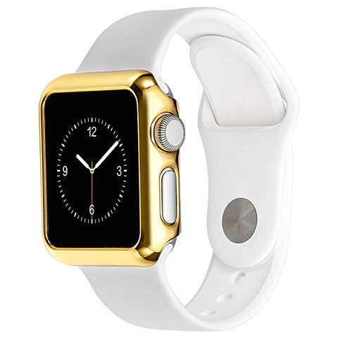 Carcasa Bumper Lujo Marco de Aluminio C03 para Apple iWatch 2 38mm Oro