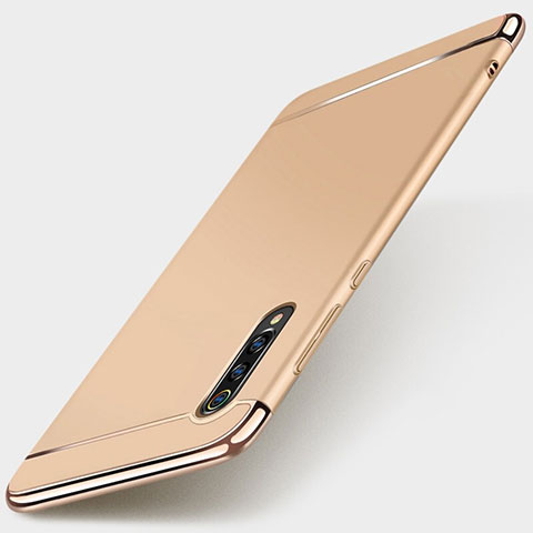 Carcasa Bumper Lujo Marco de Metal y Plastico Funda M01 para Xiaomi Mi A3 Lite Oro