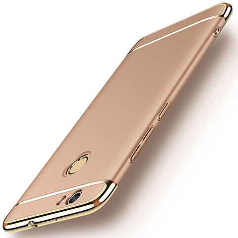 Carcasa Bumper Lujo Marco de Metal y Plastico M02 para Huawei Nova Oro