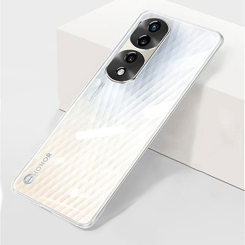 Carcasa Dura Cristal Plastico Funda Rigida Sin Marco Transparente para Huawei Honor 80 Pro 5G Claro