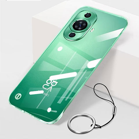 Carcasa Dura Cristal Plastico Funda Rigida Sin Marco Transparente para Huawei Nova 11 Claro