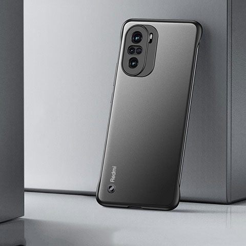 Carcasa Dura Cristal Plastico Funda Rigida Transparente H02 para Xiaomi Poco F3 5G Negro