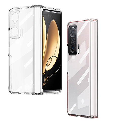 Carcasa Dura Cristal Plastico Rigida Transparente ZL3 para Huawei Honor Magic V 5G Claro