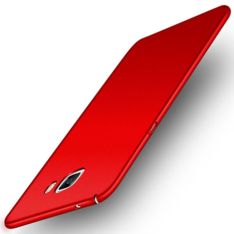 Carcasa Dura Plastico Rigida Mate M01 para Samsung Galaxy A9 Pro (2016) SM-A9100 Rojo