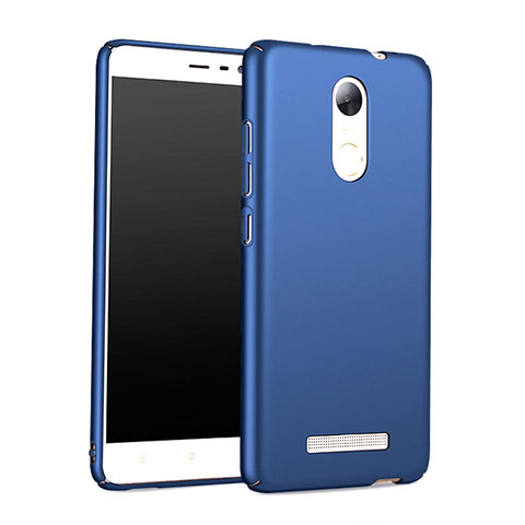 Carcasa Dura Plastico Rigida Mate M01 para Xiaomi Redmi Note 3 Pro Azul