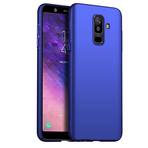 Carcasa Dura Plastico Rigida Mate M03 para Samsung Galaxy A9 Star Lite Azul