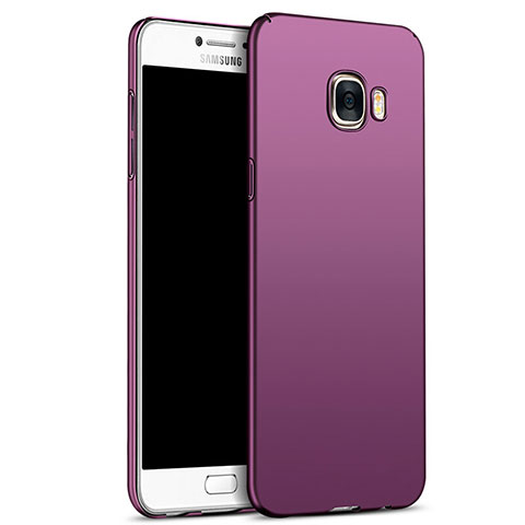 Carcasa Dura Plastico Rigida Mate M05 para Samsung Galaxy C5 SM-C5000 Morado