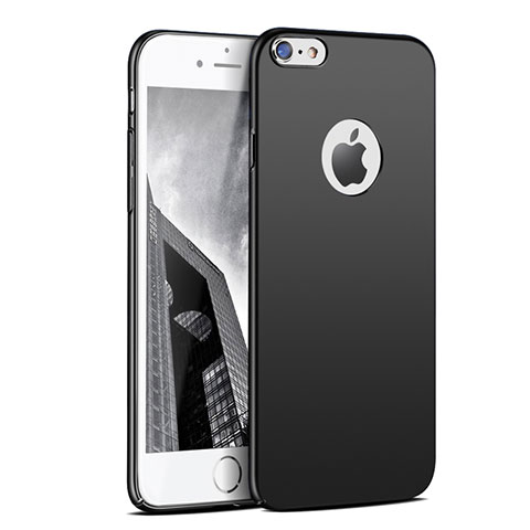 Carcasa Dura Plastico Rigida Mate P01 para Apple iPhone 6S Negro