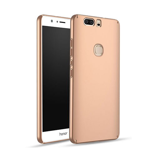 Carcasa Dura Plastico Rigida Mate para Huawei Honor V8 Oro