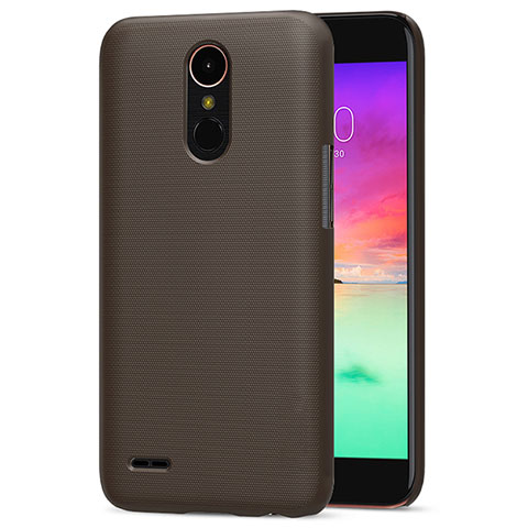 Carcasa Dura Plastico Rigida Mate para LG K10 (2017) Marron