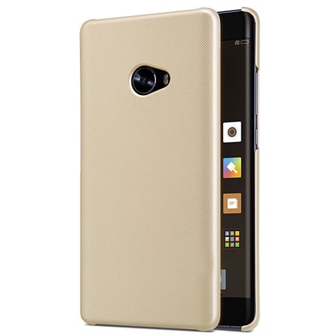 Carcasa Dura Plastico Rigida Perforada para Xiaomi Mi Note 2 Special Edition Oro