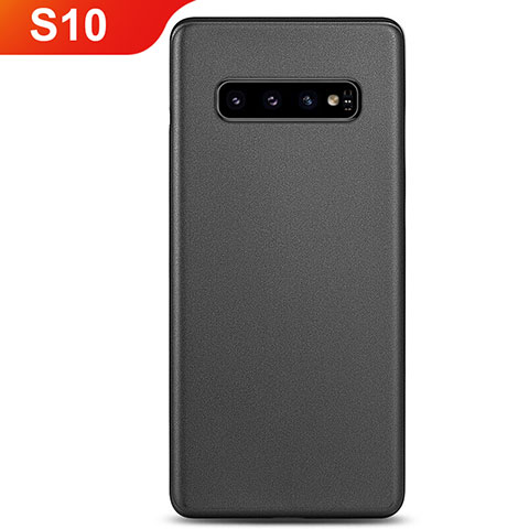 Carcasa Dura Ultrafina Transparente Funda Mate P01 para Samsung Galaxy S10 5G Negro