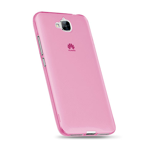 Carcasa Gel Ultrafina Transparente para Huawei Enjoy 5 Rosa