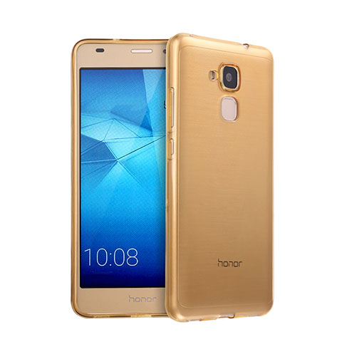 Carcasa Gel Ultrafina Transparente para Huawei GT3 Oro